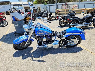 Trzecie zdjęcie samochodu z tyłu: 2001 HARLEY-DAVIDSON FLSTF VIN:1HD1BMY171Y052293 - miniatura