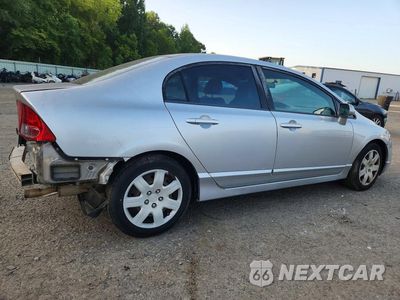 Trzecie zdjęcie samochodu z tyłu: 2008 HONDA CIVIC LX VIN:2HGFA165X8H349420 - miniatura