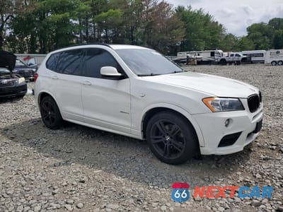 Czwarte zdjęcie samochodu z boku: 2013 BMW X3 XDRIVE35I VIN:5UXWX7C59DL978120 - miniatura