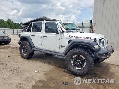 Czwarte zdjęcie samochodu z boku: 2020 JEEP WRANGLER UNLIMITED RUBICON VIN:1C4HJXFG7LW110493 - miniatura