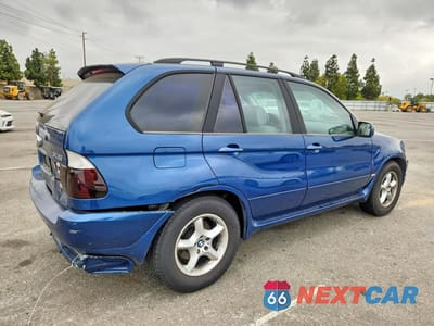 Trzecie zdjęcie samochodu z tyłu: 2002 BMW X5 3.0I VIN:5UXFA53582LP33005 - miniatura