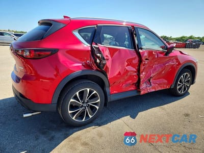 Trzecie zdjęcie samochodu z tyłu: 2023 MAZDA CX-5 PREMIUM VIN:JM3KFBDM7P0262017 - miniatura