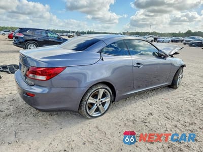 Trzecie zdjęcie samochodu z tyłu: 2012 LEXUS IS 250C BASE VIN:JTHFF2C2XC2522420 - miniatura