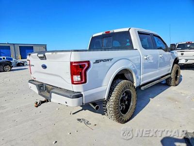 Trzecie zdjęcie samochodu z tyłu: 2017 FORD F-150 SUPERCREW VIN:1FTEW1CP3HKD31125 - miniatura