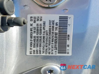 Zdjęcie 13 z 13 samochodu: 2009 HONDA ELEMENT SC VIN:5J6YH18929L001807 - miniatura