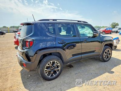 Trzecie zdjęcie samochodu z tyłu: 2023 JEEP RENEGADE TRAILHAWK VIN:ZACNJDC16PPP63446 - miniatura