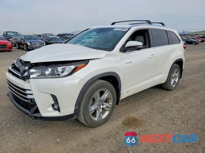 2019 TOYOTA HIGHLANDER HYBRID LIMITED 5TDDGRFH6KS071623 - główne zdjęcie licytacji z USA - miniatura