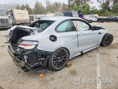 Trzecie zdjęcie samochodu z tyłu: 2019 BMW M2 COMPETITION VIN:WBS2U7C55KVB09245 - miniatura