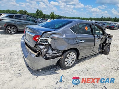 Trzecie zdjęcie samochodu z tyłu: 2017 NISSAN SENTRA SV VIN:3N1AB7AP4HY298334 - miniatura