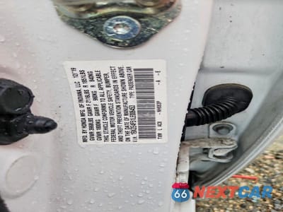 Zdjęcie 12 z 12 samochodu: 2020 HONDA INSIGHT EX VIN:19XZE4F51LE006453 - miniatura