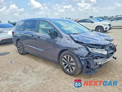 Czwarte zdjęcie samochodu z boku: 2025 HONDA ODYSSEY EXL VIN:5FNRL6H63SB089948 - miniatura