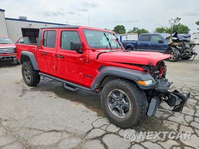 Czwarte zdjęcie samochodu z boku: 2020 JEEP GLADIATOR SPORT VIN:1C6HJTAG1LL142784 - miniatura