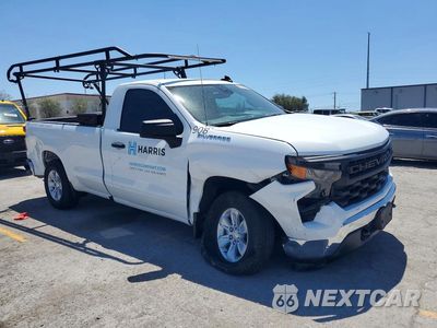 Czwarte zdjęcie samochodu z boku: 2024 CHEVROLET SILVERADO K1500 VIN:3GCNDAEDXRG241360 - miniatura