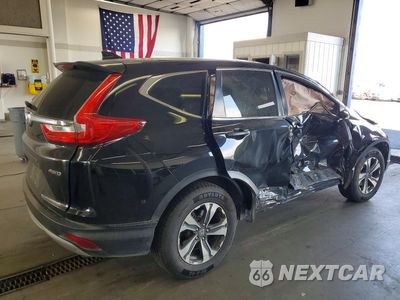 Trzecie zdjęcie samochodu z tyłu: 2017 HONDA CR-V LX VIN:2HKRW6H37HH213419 - miniatura