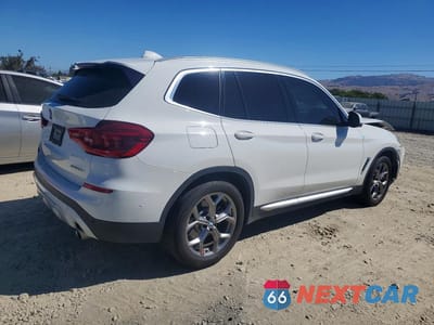 Trzecie zdjęcie samochodu z tyłu: 2020 BMW X3 XDRIVE30I VIN:5UXTY5C01L9B91914 - miniatura
