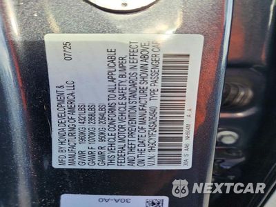 Zdjęcie 13 z 13 samochodu: 2025 HONDA ACCORD LX VIN:1HGCY1F24SA054940 - miniatura