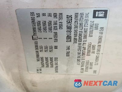 Zdjęcie 12 z 12 samochodu: 2008 GMC SIERRA K1500 VIN:2GTEK13M181148873 - miniatura