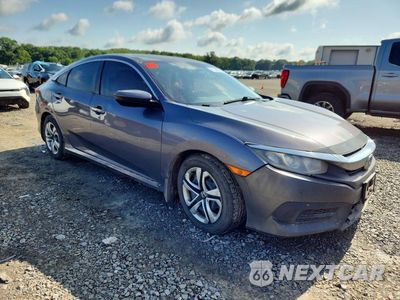 Czwarte zdjęcie samochodu z boku: 2017 HONDA CIVIC LX VIN:19XFC2F56HE212856 - miniatura