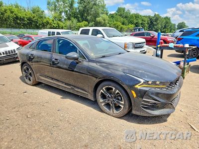 Czwarte zdjęcie samochodu z boku: 2023 KIA K5 GT LINE VIN:5XXG64J27PG220023 - miniatura