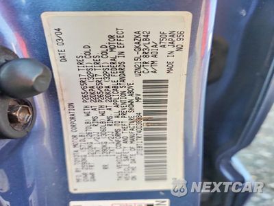 Zdjęcie 12 z 12 samochodu: 2004 TOYOTA 4RUNNER LIMITED VIN:JTEBT17R740038384 - miniatura