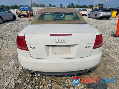 Zdjęcie 6 z 12 samochodu: 2008 AUDI A4 2.0T CABRIOLET VIN:WAUAF48H68K015703 - miniatura