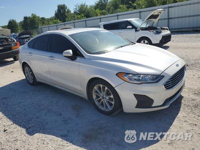 Czwarte zdjęcie samochodu z boku: 2019 FORD FUSION SE VIN:3FA6P0HD4KR198488 - miniatura