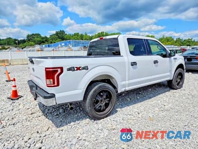 Trzecie zdjęcie samochodu z tyłu: 2017 FORD F150 SUPERCREW VIN:1FTEW1EG6HKE39753 - miniatura
