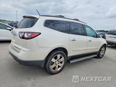Trzecie zdjęcie samochodu z tyłu: 2013 CHEVROLET TRAVERSE LTZ VIN:1GNKRLKD5DJ142402 - miniatura