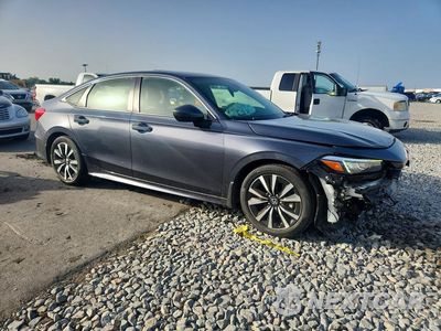 Czwarte zdjęcie samochodu z boku: 2022 HONDA CIVIC EX VIN:JHMFE1F71NX006473 - miniatura