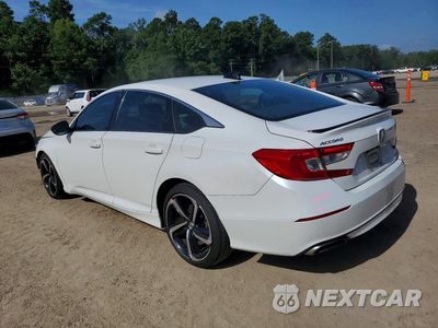 Drugie zdjęcie samochodu z przodu: 2021 HONDA ACCORD SPORT VIN:1HGCV1F3XMA063212 - miniatura