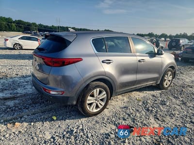 Trzecie zdjęcie samochodu z tyłu: 2017 KIA SPORTAGE LX VIN:KNDPM3AC2H7073368 - miniatura