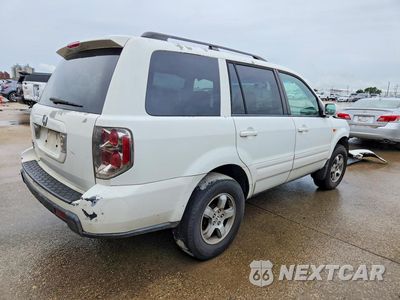 Trzecie zdjęcie samochodu z tyłu: 2006 HONDA PILOT EX VIN:5FNYF28566B046682 - miniatura