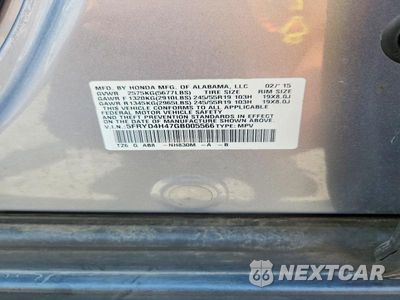 Zdjęcie 13 z 13 samochodu: 2016 ACURA MDX TECHNOLOGY VIN:5FRYD4H47GB005566 - miniatura