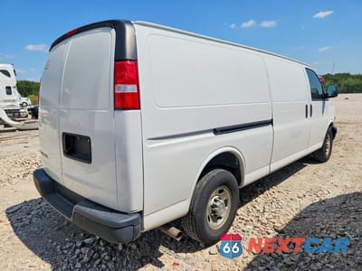 Trzecie zdjęcie samochodu z tyłu: 2019 CHEVROLET EXPRESS G3500 VIN:1GCZGHFG0K1360310 - miniatura