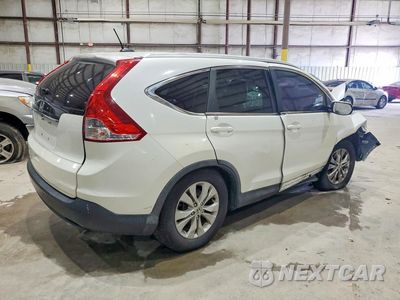 Trzecie zdjęcie samochodu z tyłu: 2014 HONDA CR-V EXL VIN:5J6RM3H70EL011448 - miniatura
