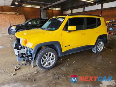 2016 JEEP RENEGADE LATITUDE ZACCJBBT6GPD09120 - główne zdjęcie licytacji z USA - miniatura