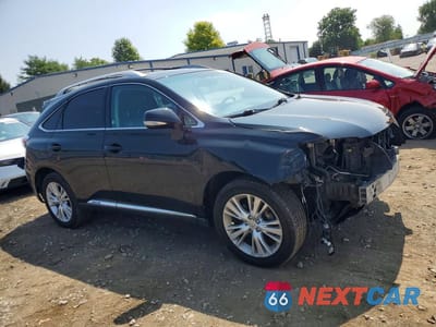 Czwarte zdjęcie samochodu z boku: 2010 LEXUS RX 450H VIN:JTJBC1BA9A2006314 - miniatura