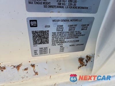 Zdjęcie 12 z 12 samochodu: 2026 GMC SIERRA K1500 SLE VIN:1GTPUBEK1TZ121399 - miniatura