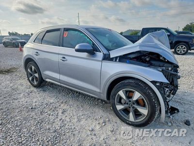 Czwarte zdjęcie samochodu z boku: 2022 AUDI Q5 PREMIUM PLUS 40 VIN:WA1BBAFY2N2092868 - miniatura