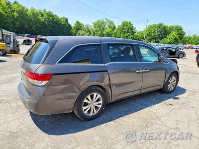 Trzecie zdjęcie samochodu z tyłu: 2016 HONDA ODYSSEY EX VIN:5FNRL5H47GB137449 - miniatura