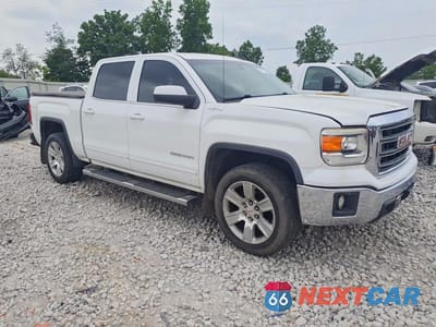 Czwarte zdjęcie samochodu z boku: 2015 GMC SIERRA K1500 SLE VIN:3GTU2UEC8FG489211 - miniatura