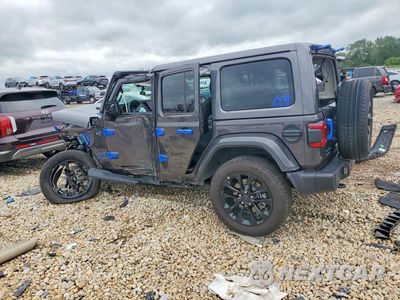 Drugie zdjęcie samochodu z przodu: 2025 JEEP WRANGLER SAHARA 4XE VIN:1C4RJXP68SW583943 - miniatura