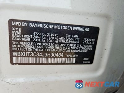 Zdjęcie 13 z 13 samochodu: 2018 BMW X1 XDRIVE28I VIN:WBXHT3C34J3H30484 - miniatura