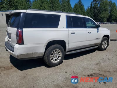 Trzecie zdjęcie samochodu z tyłu: 2015 GMC YUKON XL K1500 SLE VIN:1GKS2GKC0FR651351 - miniatura