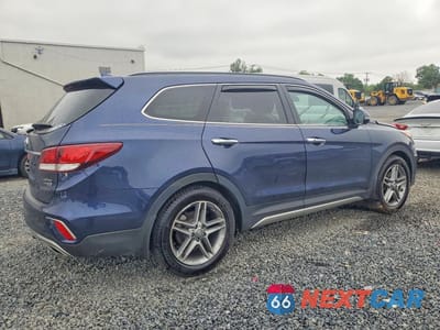 Trzecie zdjęcie samochodu z tyłu: 2017 HYUNDAI SANTA FE LIMITED ULTIMATE VIN:KM8SRDHF2HU237345 - miniatura