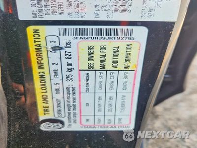 Zdjęcie 12 z 12 samochodu: 2018 FORD FUSION SE VIN:3FA6P0HD9JR192765 - miniatura