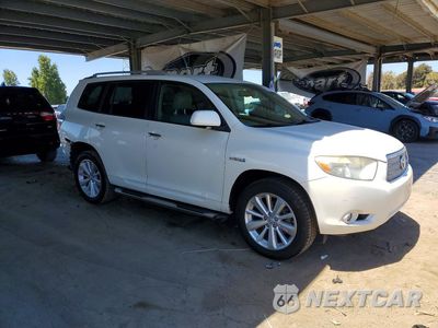 Czwarte zdjęcie samochodu z boku: 2008 TOYOTA HIGHLANDER HYBRID LIMITED VIN:JTEEW44AX82004891 - miniatura