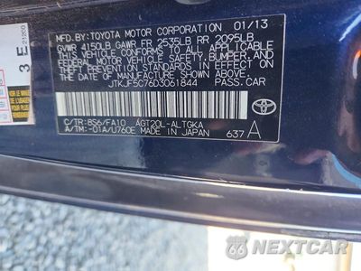 Zdjęcie 13 z 13 samochodu: 2013 SCION TC BASE VIN:JTKJF5C76D3061844 - miniatura