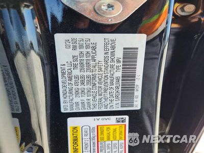 Zdjęcie 13 z 13 samochodu: 2024 HONDA CR-V EXL VIN:5J6RS3H74RL004465 - miniatura