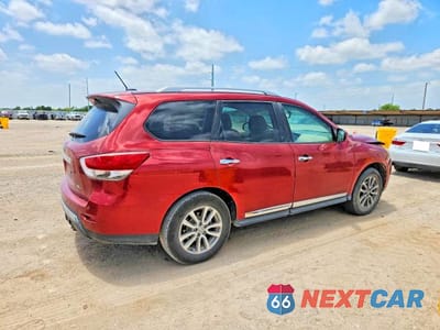Trzecie zdjęcie samochodu z tyłu: 2013 NISSAN PATHFINDER S VIN:5N1AR2MN2DC627830 - miniatura